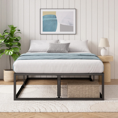 Dekker metal platform bed - metal,