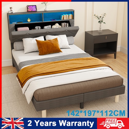 4ft6 double bed frame - double,
