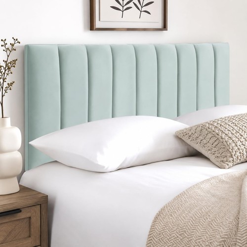 4ft6 double plush headboard - double,