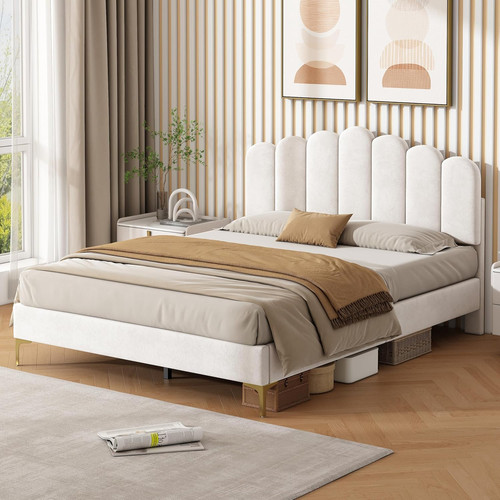 4ft6 double bed frame sale - 4ft6, !sale