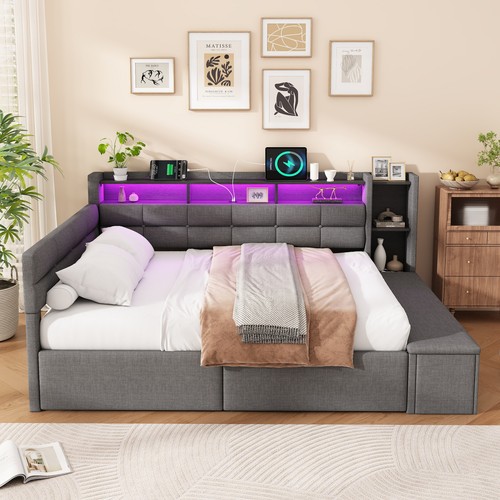 4ft6 double upholstered - 4ft6,