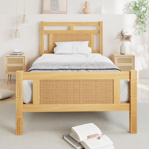 Wooden bed frame - wooden,