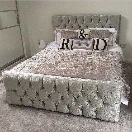 Chesterfield sleigh bed frame - chesterfield,