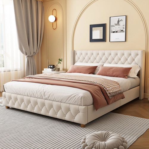 4ft6 double bed frame sale - 4ft6,