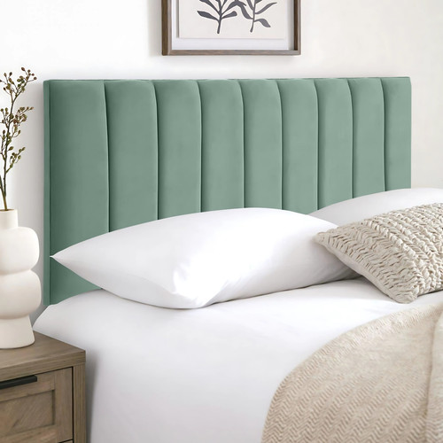 4ft6 double plush - plush, headboard
