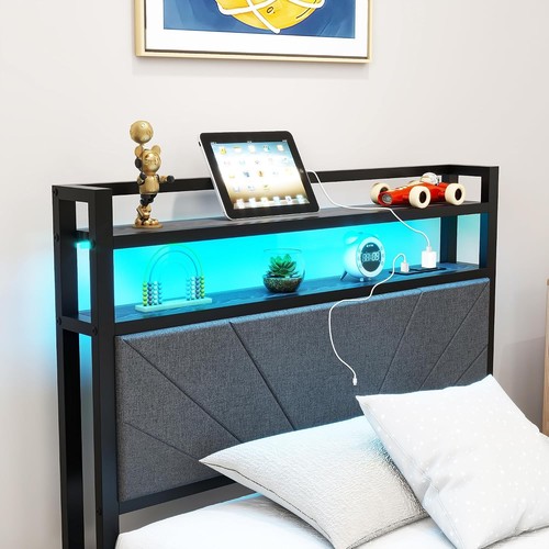 4ft6 double size bed - bed, frame