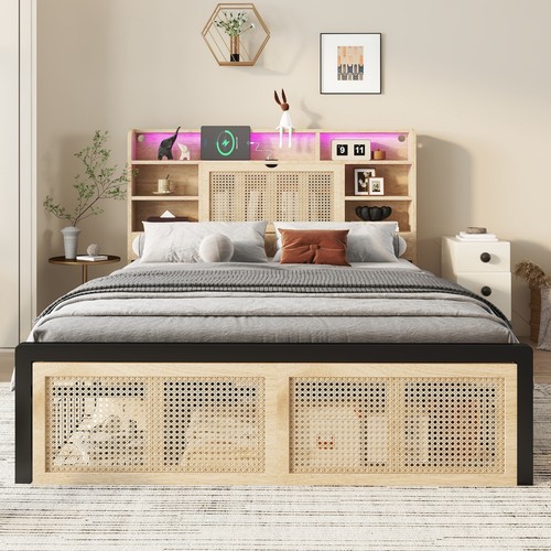 Modern 4ft6 double bed - modern, frame