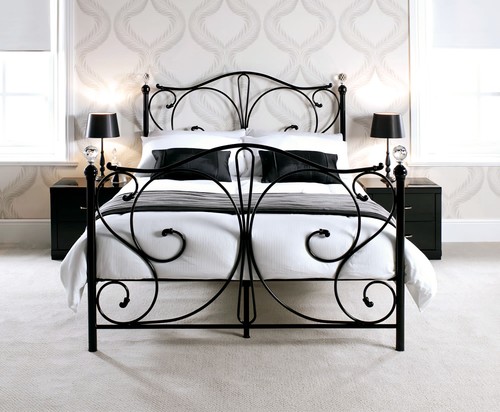 Bed frame metal 4ft6 double - frame,