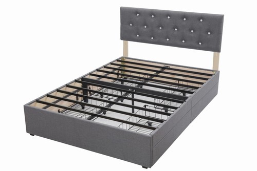 4ft6 double bed - double, frame