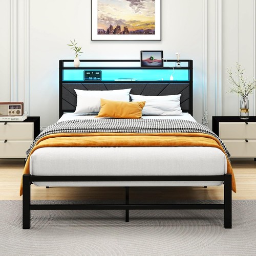 4ft6 double size - bed, frame