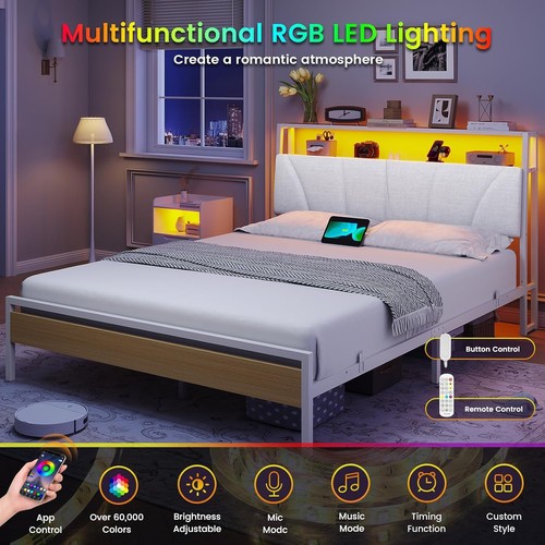 4ft double bed frame - frame, with