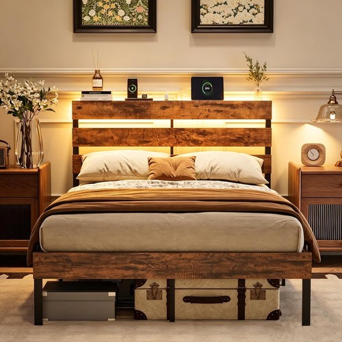 4ft6 double bed - double, with