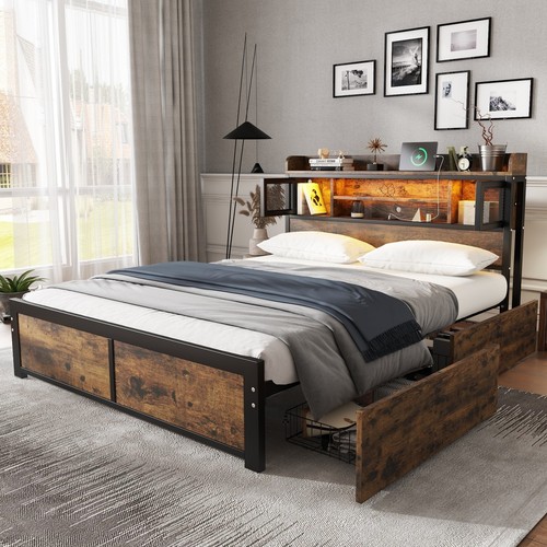 4ft6 double bed - double,
