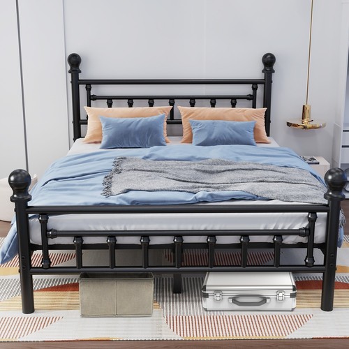 Heavy duty bed frames with - bed,
