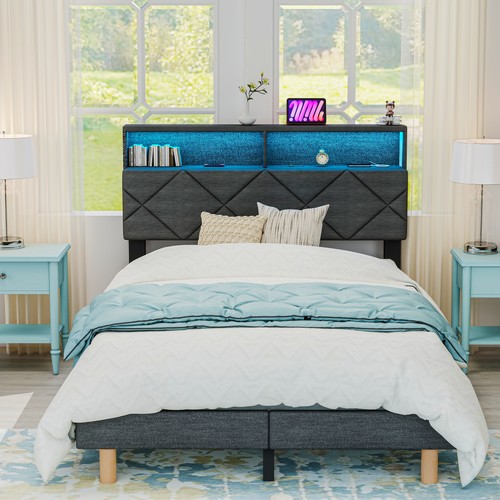 New storage headboard - storage,