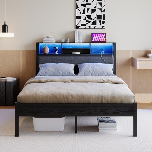 4ft6 double size bed - 4ft6,