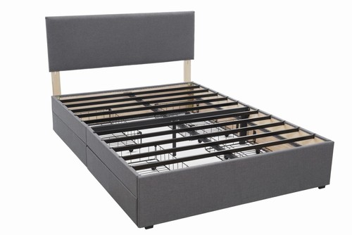4ft6 double bed frame - 4ft6,