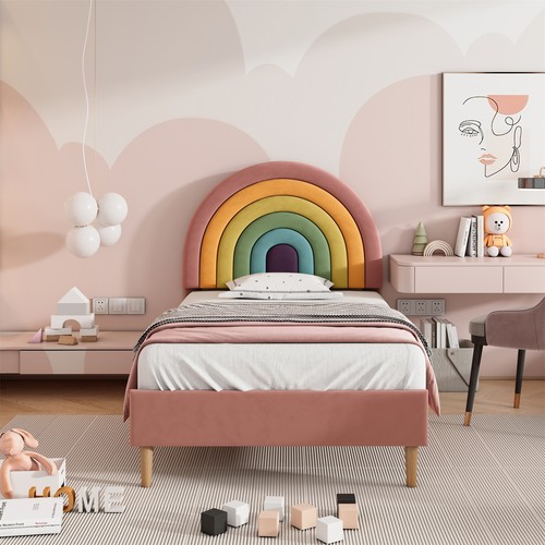 Upholstered bed 3ft single - upholstered,