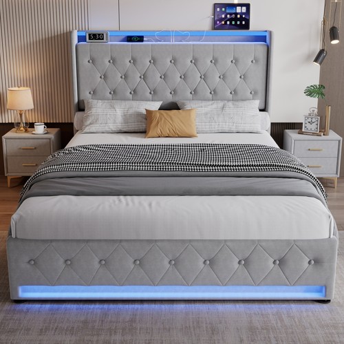 4ft6 double bed - double,