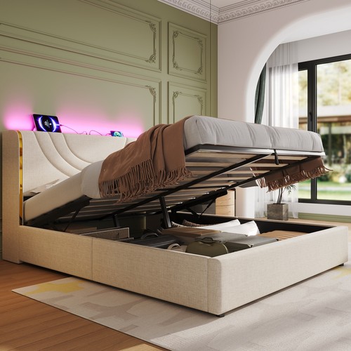 4ft6 double ottoman - double, frame