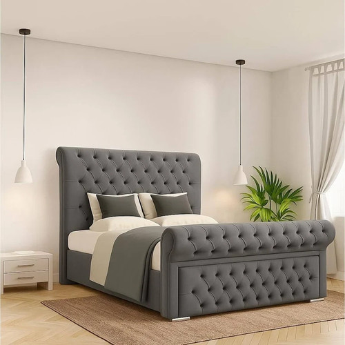 Sleigh costello bed frame - bed,