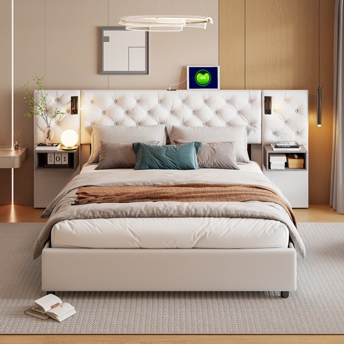 4ft6 doubleottoman bed - bed, frame