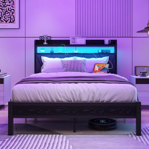 4ft6 double bed frame - 4ft6,
