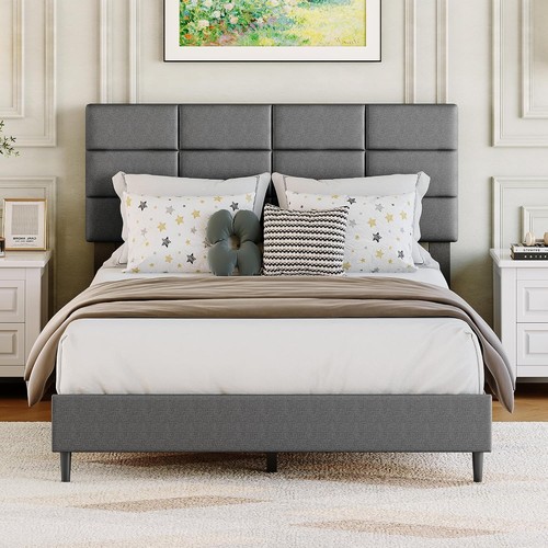 4ft5 double bed frame with - bed,