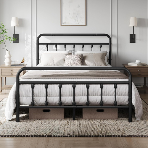 4ft6 double bed frame vintage - 4ft6,
