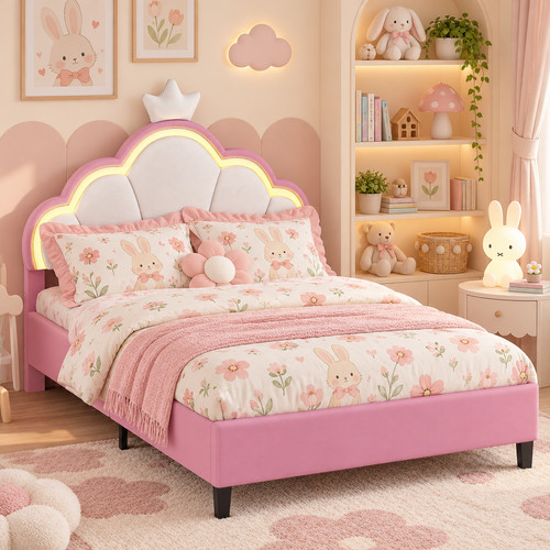 4ft6 double bed frame - 4ft6,