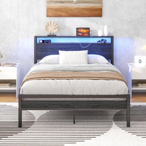 4ft double bed frame storage - 4ft,